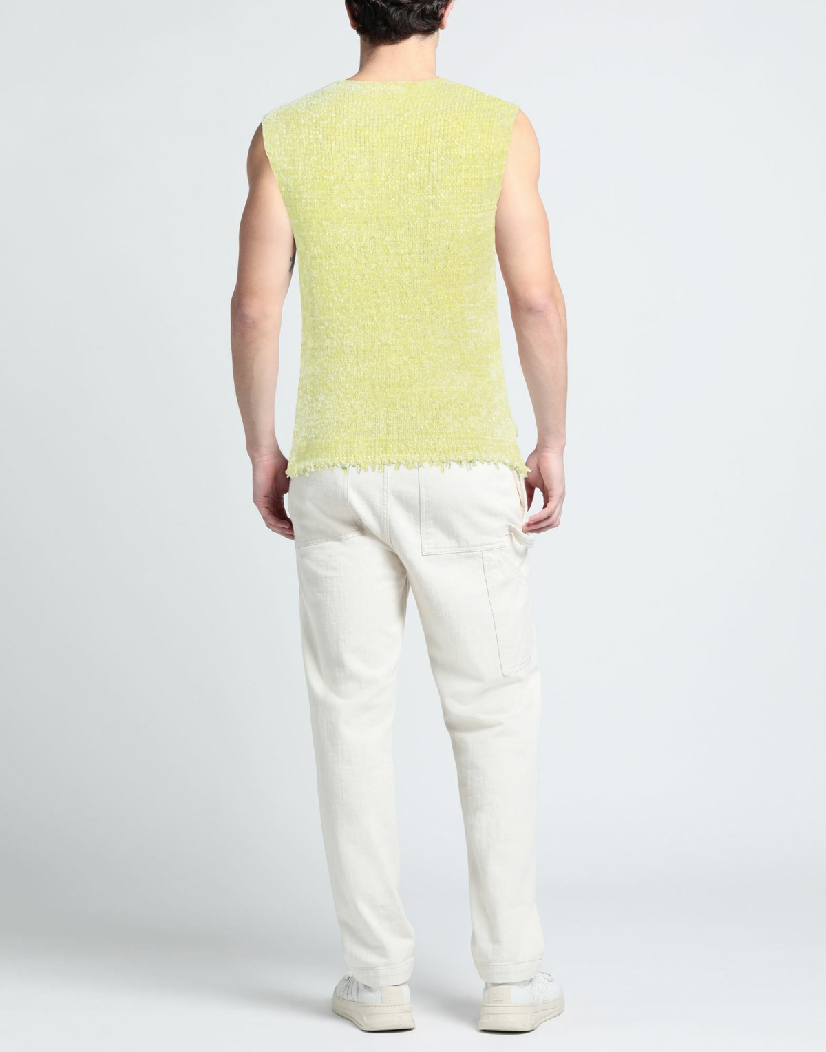 Jil Sander Mens Sweater Lime in Green
