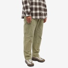 Butter Goods Men's Washed Canvas Double Knee Pant in Fern