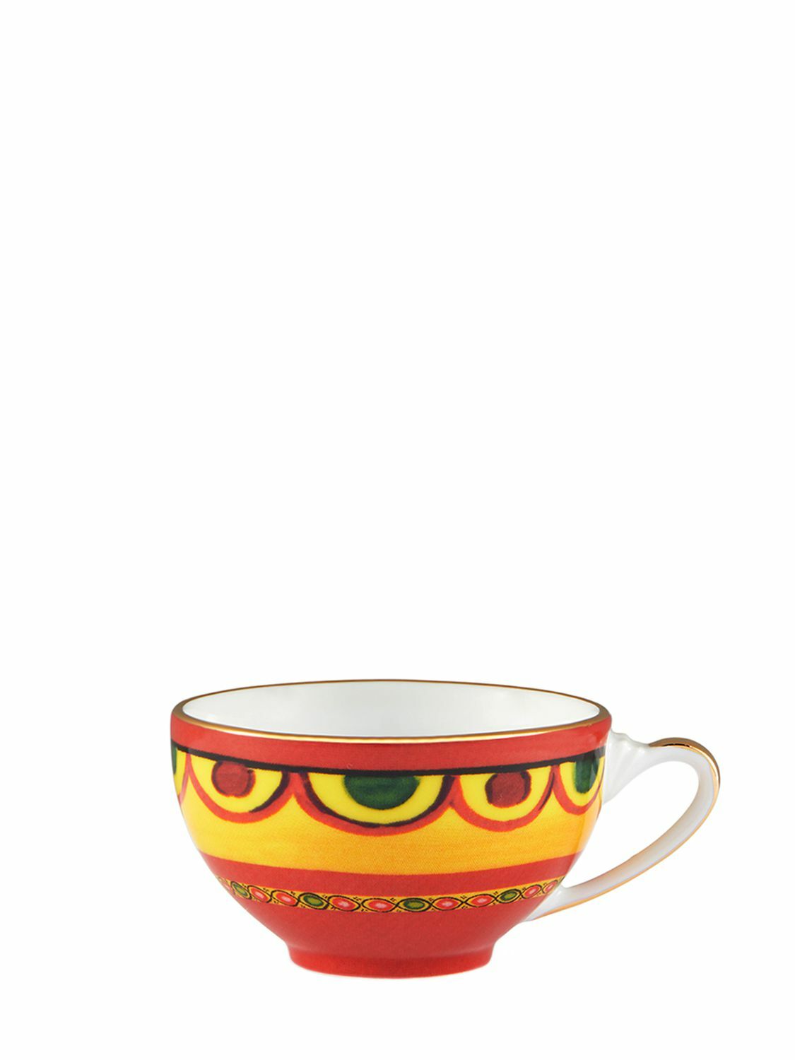 DOLCE & GABBANA Carretto Sicilian Espresso Cup & Saucer