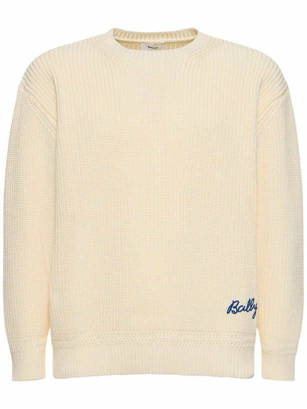 Photo: BALLY - Logo Cotton Sweater