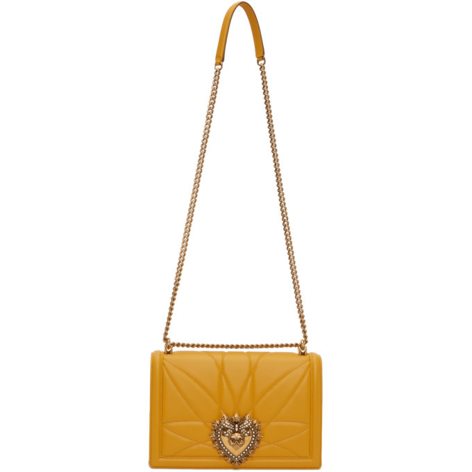 Dolce & Gabbana Yellow Handbags