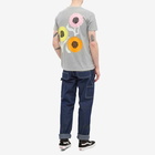 PLACES+FACES Men's Flowers T-Shirt in Grey