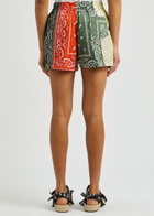 Arizona Love Khaki Cotton Shorts, Shorts, Elasticated Waistband
