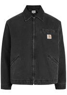 Carhartt Wip Detroit Quilted Denim Jacket Black