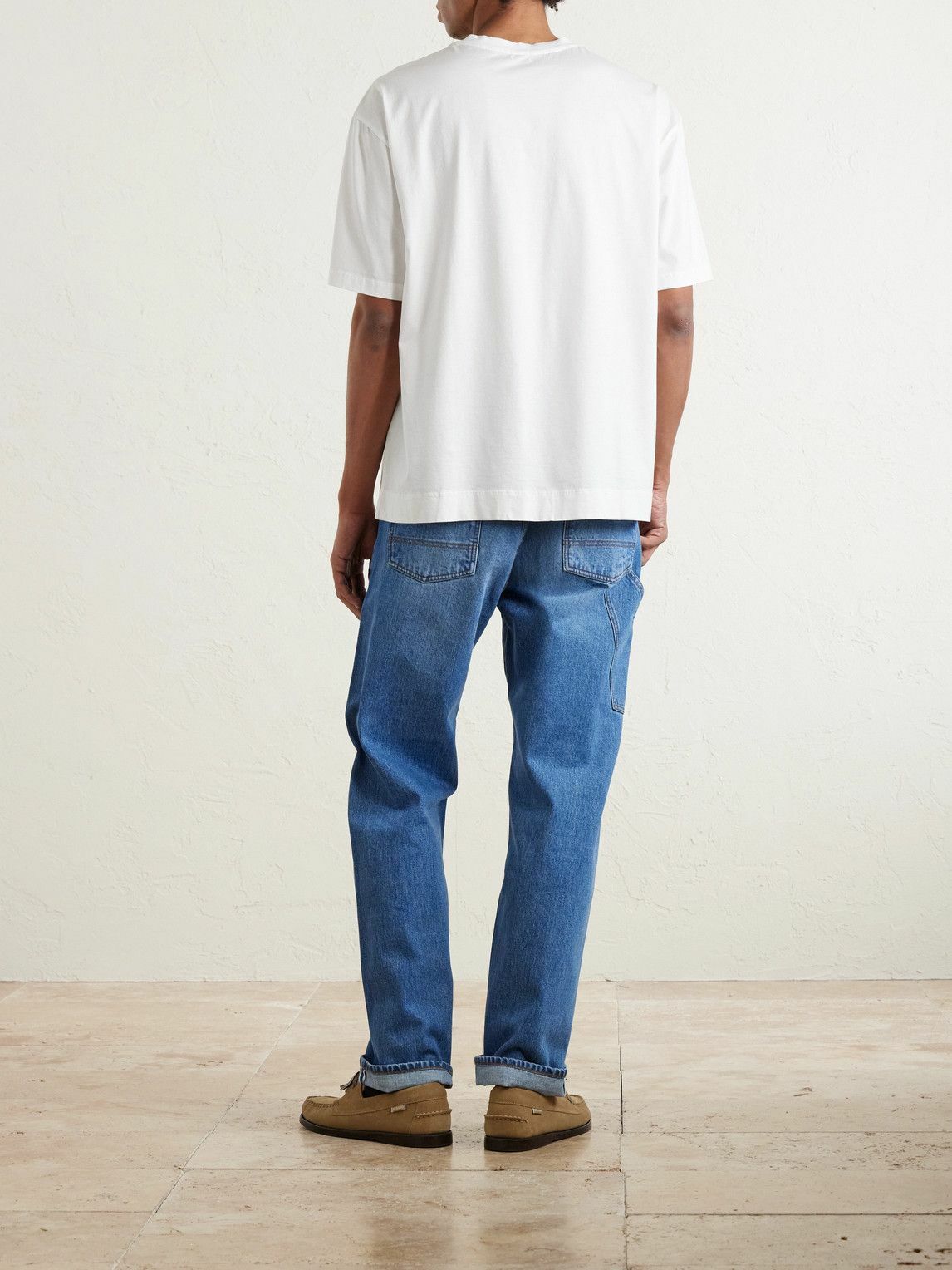 Massimo Alba - Nevis Cotton-Jersey T-Shirt - White