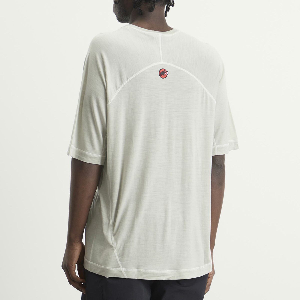 Hiking Patrol Men's x Mammut Tree Wool FL T-Shirt in Willow Whisper
