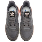 adidas Originals Grey and Pink ZX 500 RM Sneakers