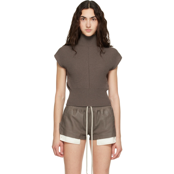 Photo: Rick Owens Gray Tower SL Turtleneck