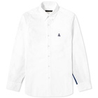 SOPHNET. Long Sleeve Panelled Shirt