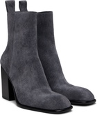 Alexander Wang Gray Throttle 95mm Ankle Boots