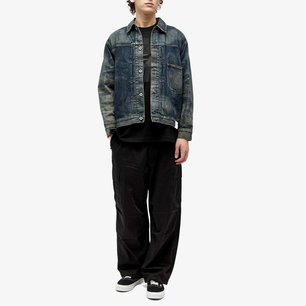 Neighborhood Men's Savage Denim Type 1 Jacket in Indigo