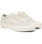 Vans - OG Old Skool LX Leather-Trimmed Suede Sneakers - Men - Off-white