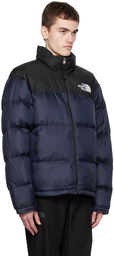 The North Face Navy & Black 1996 Retro Nuptse Down Jacket