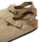 Birkenstock Tokio in Taupe Suede