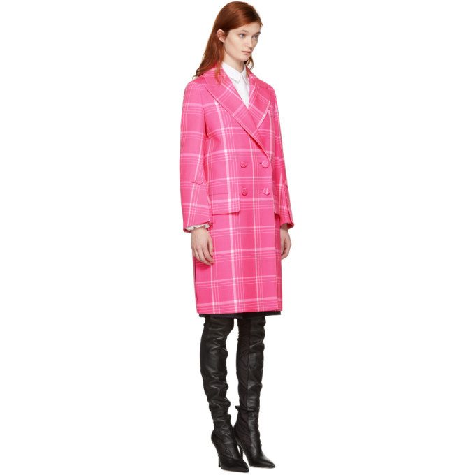 Fendi pink sale coat