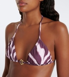 Bananhot Berry printed bikini top