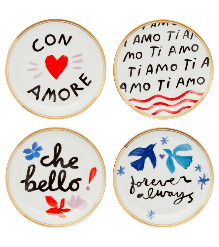 Photo: Bitossi Love set of 4 dessert plates