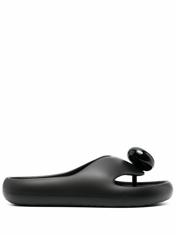 Photo: LOEWE - Bubble Rubber Slides Sandals