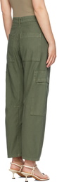 Citizens of Humanity Green Marcelle Low Slung Easy Cargo Pants