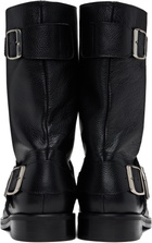 Stefan Cooke Black Pegasus Boots