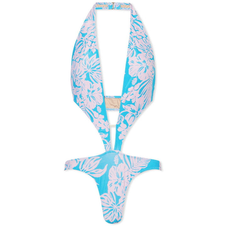 Photo: Melissa Simone Luna Floral Cut Out Swimsuit