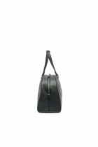 Diesel 1DR Dome - Leather travel bag with Oval D logo - Travel Bags - Unisex - Black
