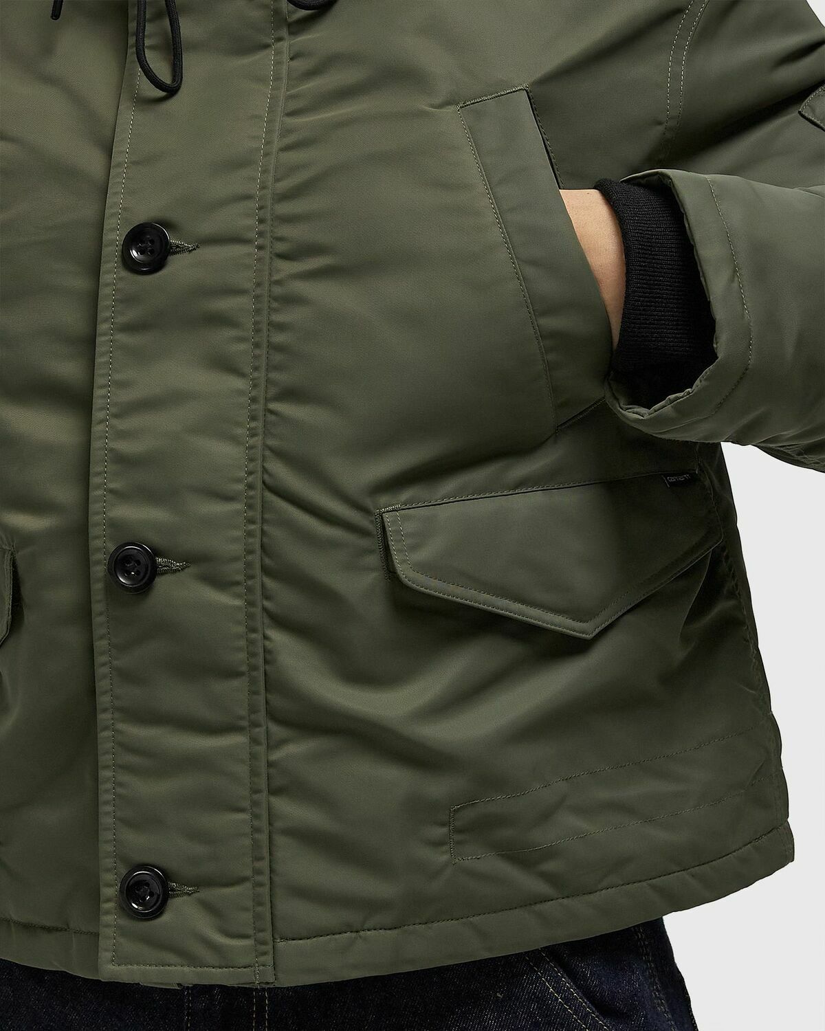 Carhartt WIP Oltera Jacket Green Womens Bomber Jacket