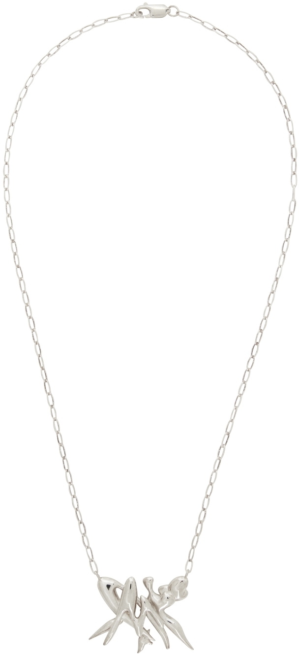 Hannah Jewett Silver Monster Necklace