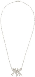 Hannah Jewett Silver Monster Necklace
