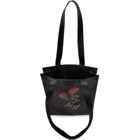 Ernest W. Baker Black Floral Tote