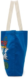 Online Ceramics Blue 'All Booked' Tote