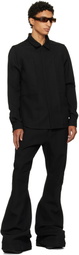 Rick Owens Black Tower Outershirt Jacket