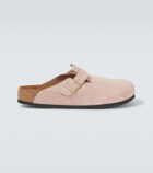 Birkenstock Boston Leve suede clogs
