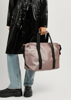 Rains Hilo Weekend Small Rubberised Holdall - Lilac