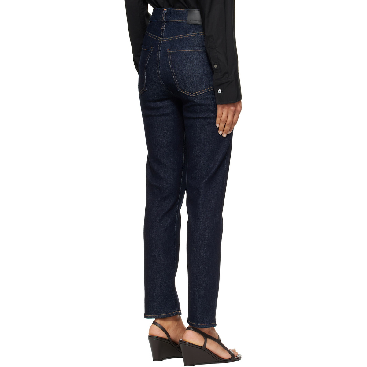 Citizens of Humanity Navy Caia Straight Jeans
