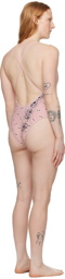 Palm Angels Pink Paisley Swimsuit