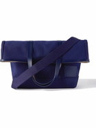 Paul Smith - Leather-Trimmed Cotton-Canvas Tote Bag