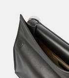 Jacquemus La Pochette Rond Carré leather clutch