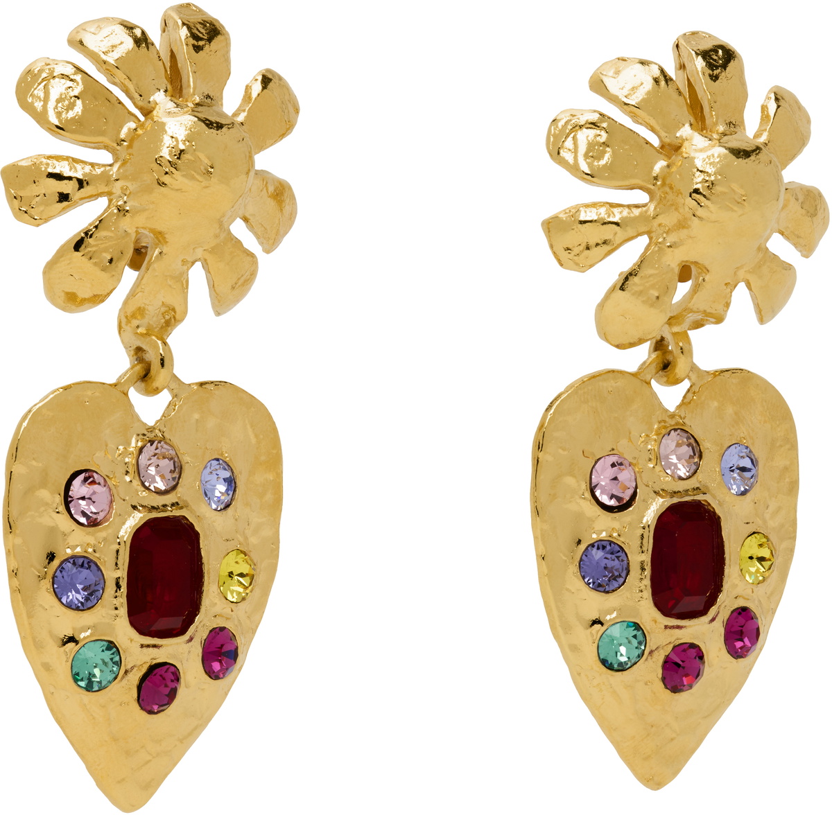 Mondo Mondo Gold Tropicana Earrings