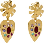 Mondo Mondo Gold Tropicana Earrings