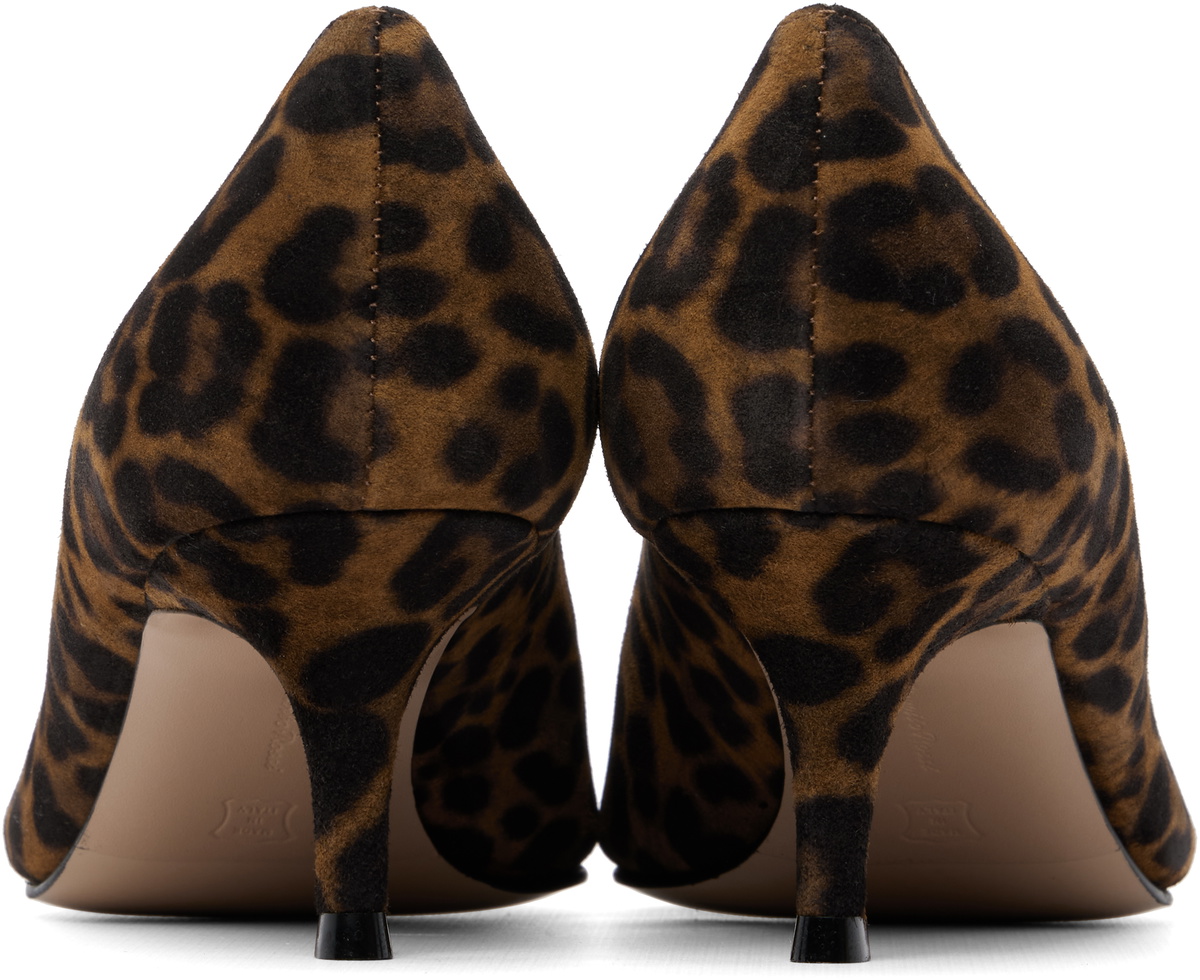Gianvito Rossi Brown Gianvito 55 Heels