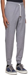 Brunello Cucinelli Grey Techno Cotton Lounge Pants