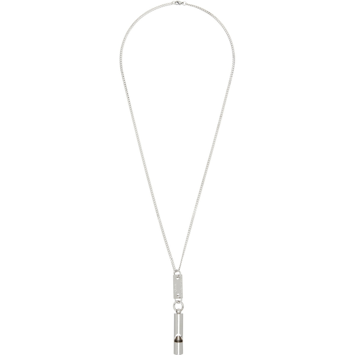 IN GOLD WE TRUST PARIS Whistle Necklace