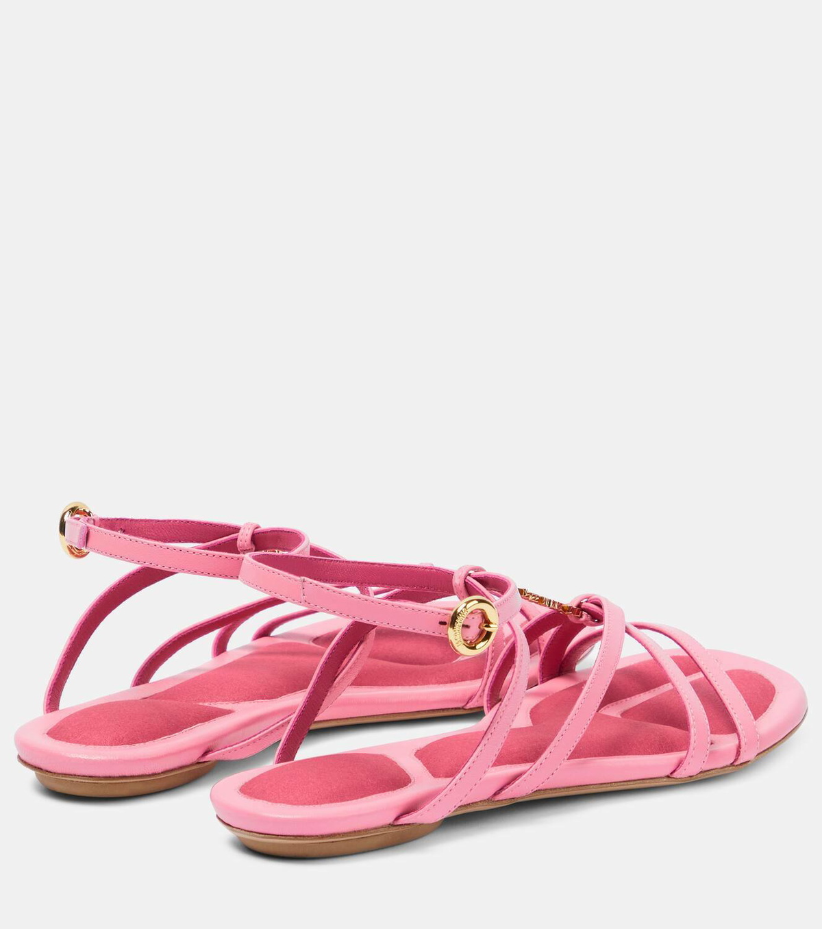 Jacquemus Les Sandales Pralu Plates leather sandals