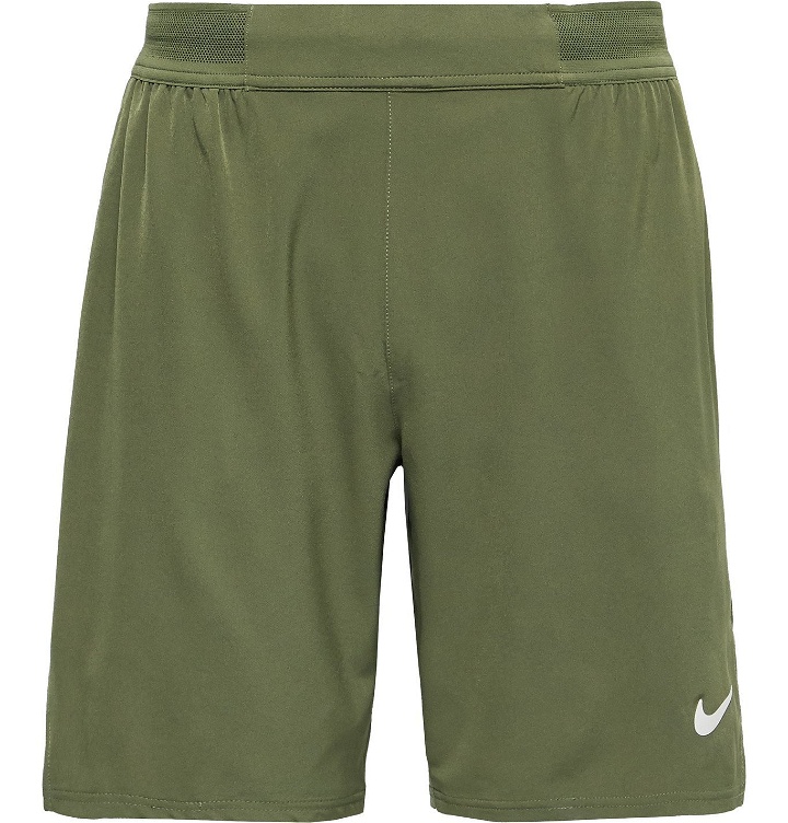 Photo: Nike Tennis - NikeCourt Flex Ace Dri-FIT Tennis Shorts - Green