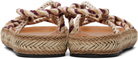 Isabel Marant Beige & Purple Kitza Sandals