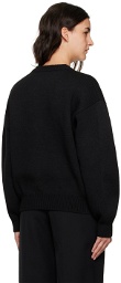 alexanderwang.t Black Embossed Sweater