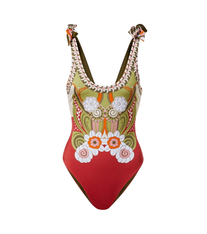 Photo: La DoubleJ Printed swimsuit
