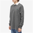 Polo Ralph Lauren Men's Rugby Shirt in Barclay Heather