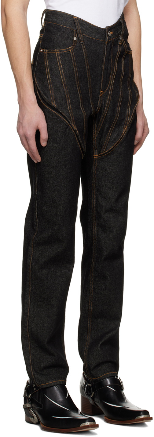 Juntae Kim SSENSE Exclusive Black Jeans